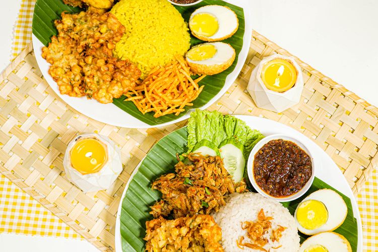 Nasi Kuning dan Nasi Uduk di Kaya Bumbu Jakarta
