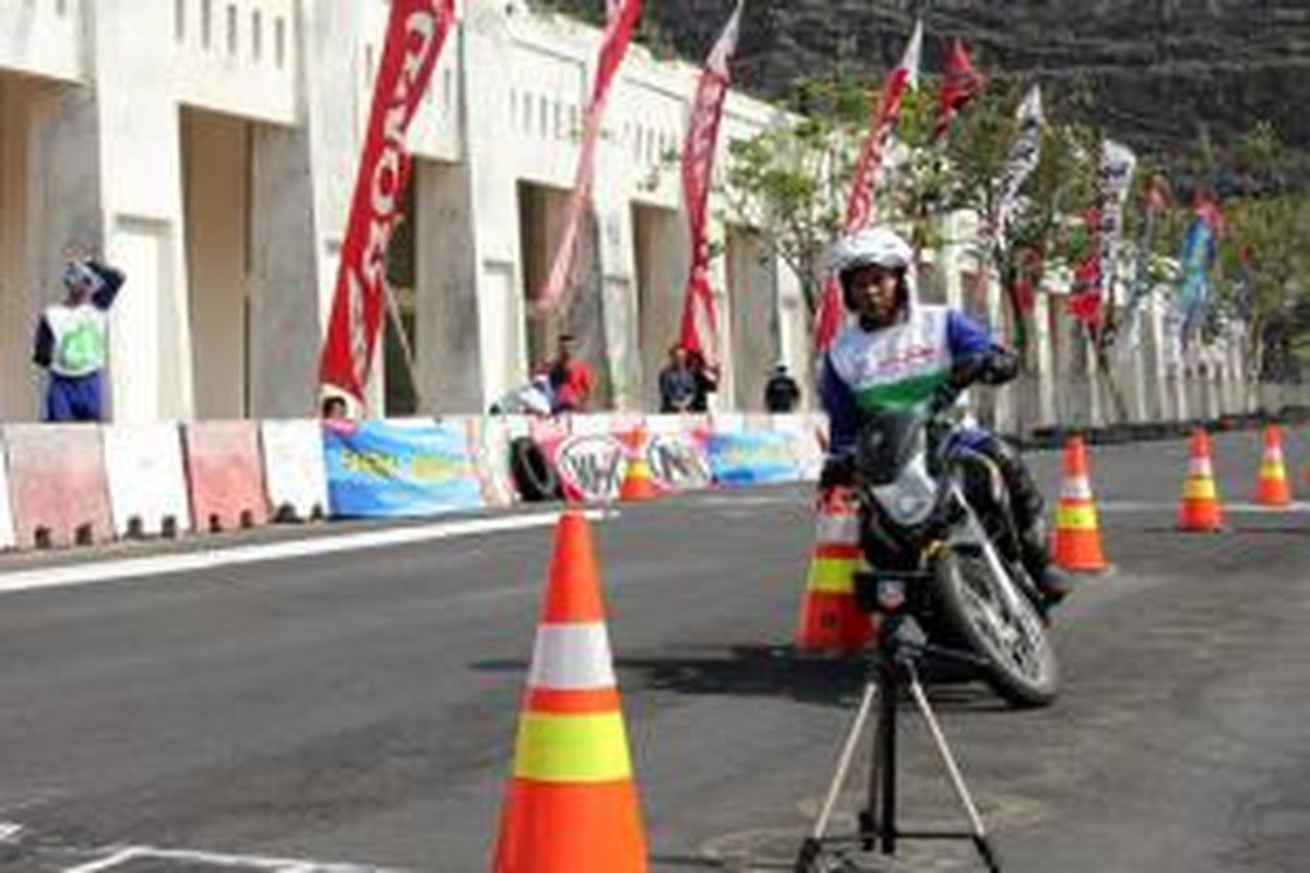 Kompetisi instruktur safety riding rutin dilakukan AHM untuk ajang kalibrasi.