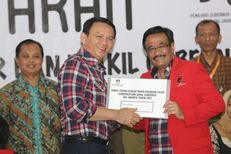 Soal Hasil Survei LSI, Djarot Bilang "Itu Kan kalau..."