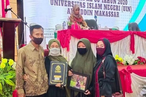 Tak Mampu Tahan Air Mata, Ayah Gantikan Wisuda Putrinya yang Meninggal karena Kecelakaan