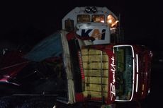 Kecelakaan Truk Vs KA di Cilacap, 10 Perjalanan KA Terlambat