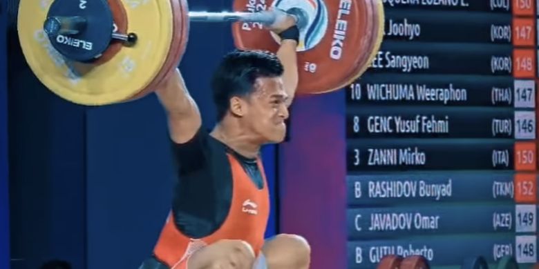 Profil Rizki Juniansyah, Debutan yang Berpeluang Pecahkan Rekor di Olimpiade Paris 2024 - Kompas | Arenanews-1