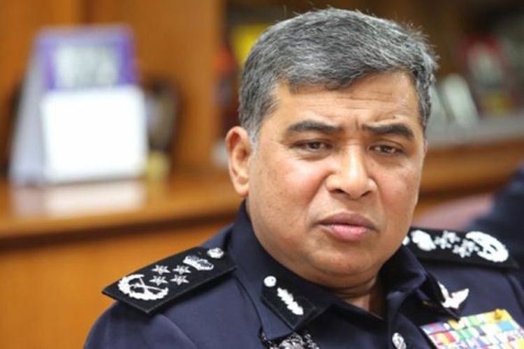 Kepala Kepolisian Malaysia Khalid Abu Bakar