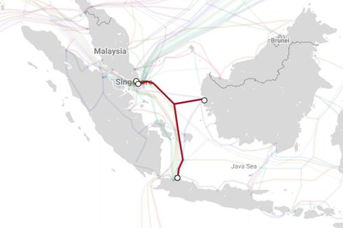 Kabel Internet Bawah Laut Gangguan, Internet Indonesia Sempat Terdampak