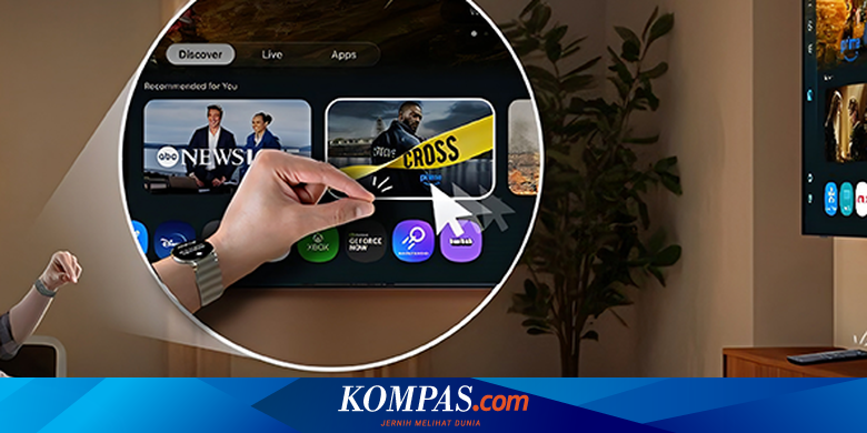 TV Samsung Bisa Dikontrol Pakai Gerakan Tangan, Tak Perlu Remote