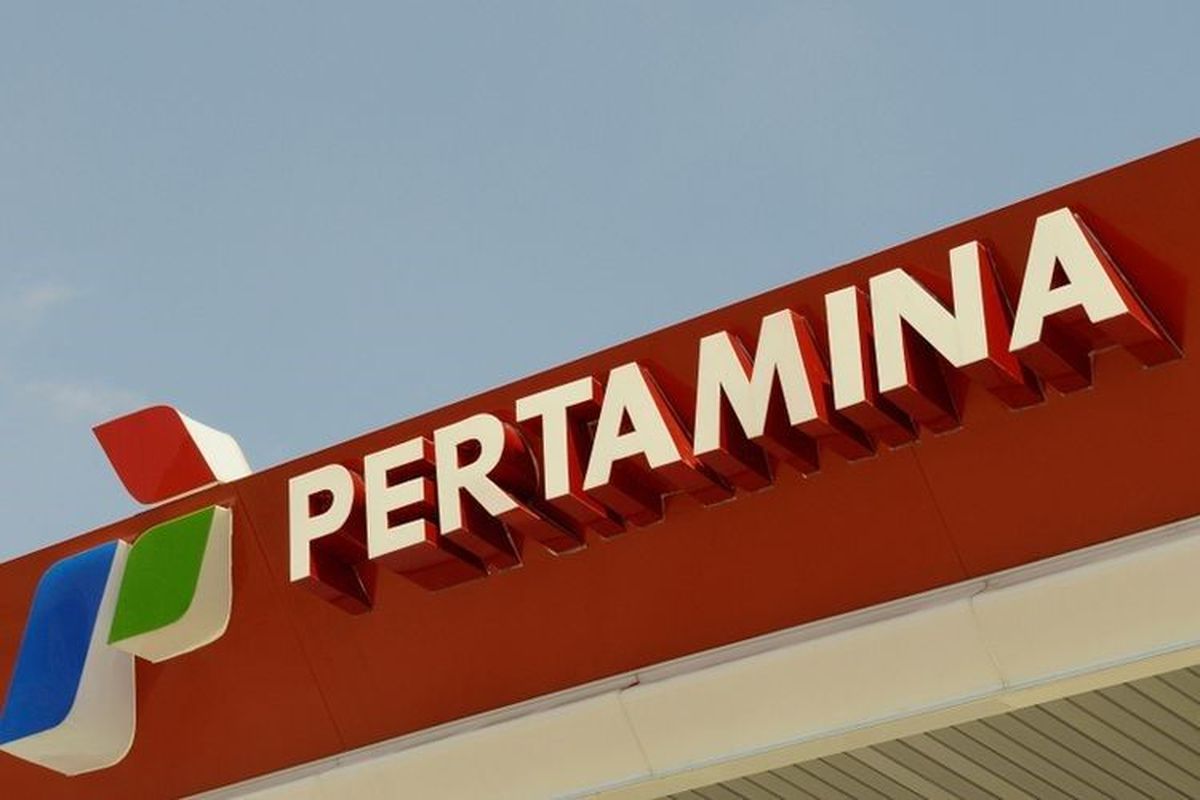 Ilustrasi logo Pertamina