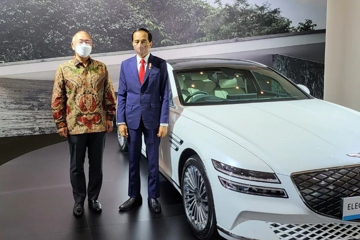Genesis G80 ditunjuk Jokowi menjadi mobil delegasi VIP pada KTT G20 2022 di Bali.