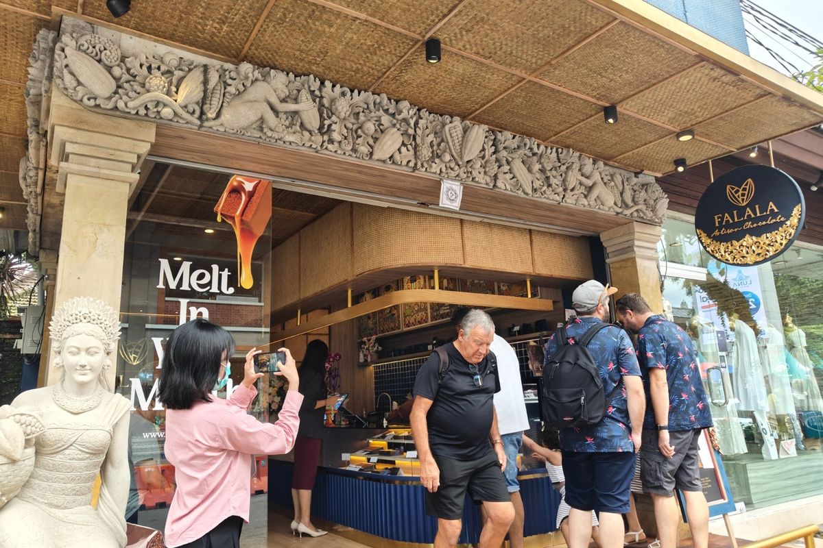 Falala Chocolate membuka gerai terbarunya di Ubud, Bali.