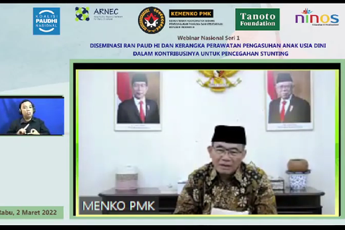 Menko PMK: Bebas Stunting, 2045 Indonesia Dinahkodai Generasi Unggul