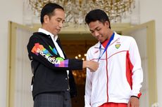 Zohri Curhat ke Jokowi soal Lawan Berat di Asian Games 2018