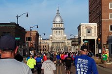 Puas Ikut Marathon di Kota Springfield Sambil Mengenang Abraham Lincoln