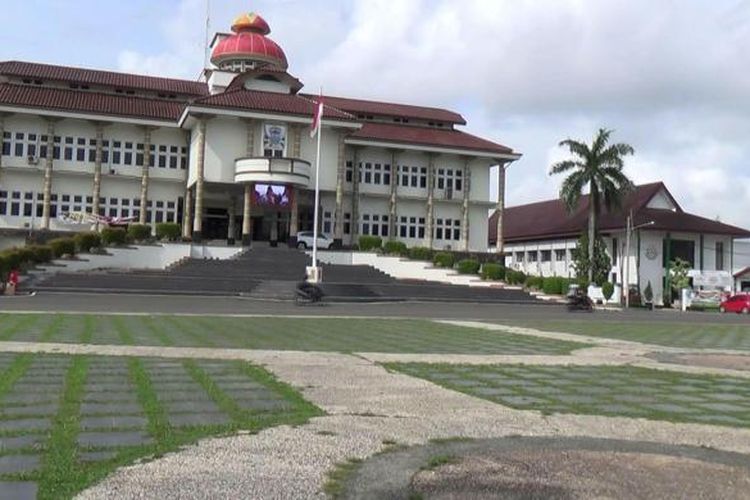 Gedung Tudung Saji Balaikota Pangkal Pinang Kepulauan Bangka Belitung.