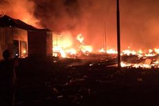 178 Kios di Pasar Perbatasan RI-Papua Niugini Ludes Terbakar