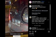 Viral, Video Avanza Berpelat Nomor Depok Melintas di Malaysia