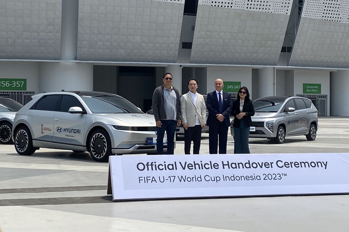  PT Hyundai Motor Indonesia (HMID) menyerahkan 148 kendaraan untuk mendukung gelaran FIFA U-17 World Cup Indonesia 2023.
