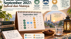 Puasa Sunnah September 2027: Jadwal dan Niatnya
