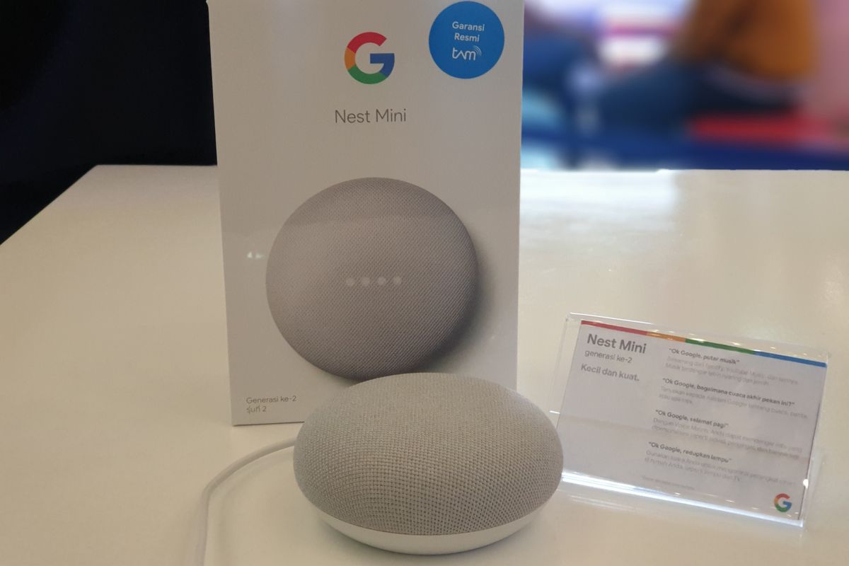 Speaker pintar Google Nest Mini resmi masuk Indonesia dengan harga Rp 925.000.