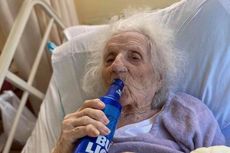 Nenek 103 Tahun Langsung Minum Bir Usai Sembuh dari Covid-19