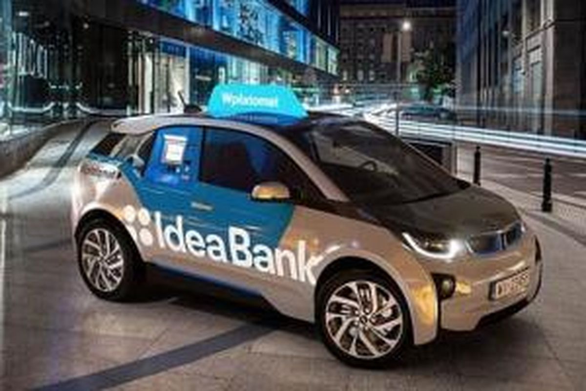 BMW i3 jadi bank berjalan