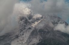 Erupsi Merapi dan Daerah Potensi Bahaya Awan Panas dan Guguran Lava