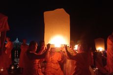 Festival Lampion Waisak di Candi Borobudur Malam Ini, Pukul Berapa?