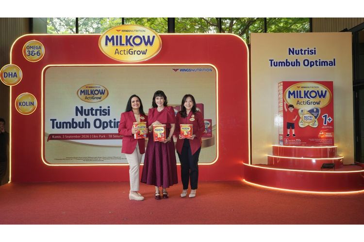 MILKOW ActiGrow Hadir dengan NutriTotal Formula untuk Dukung Tumbuh Kembang Anak Indonesia