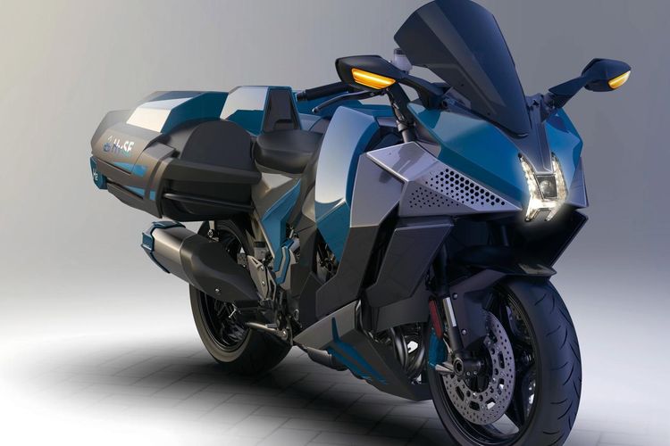 Motor hidrogen Kawasaki Ninja H2 HySE