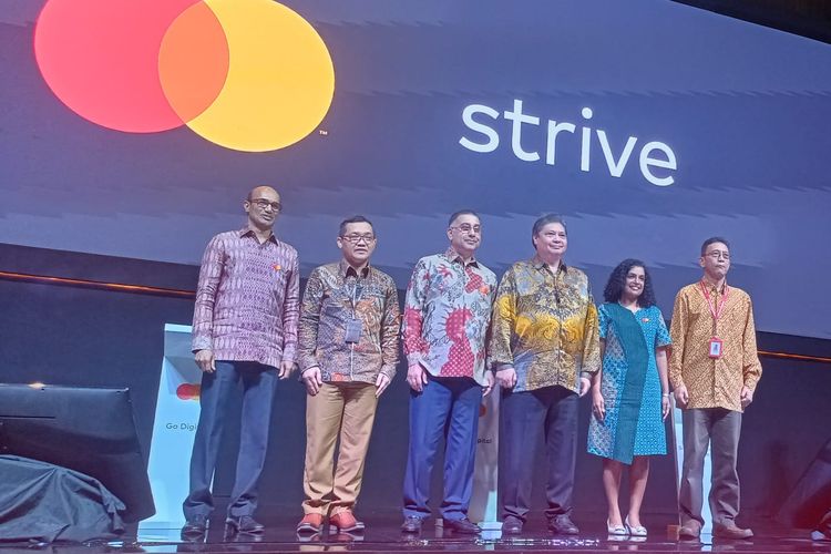 Event Launching Mastercard Strive Indonesia untuk memberdayakan UMKM Indonesia dalam era ekonomi digital.