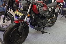 Modifikasi Yamaha Byson Cafe Racer, Curi Perhatian di Kustomfest 2022