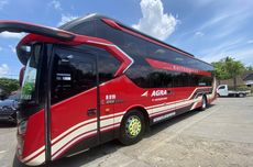 Merasakan Suite Class Bus PO Agra Mas Rute Wonogiri-Jakarta