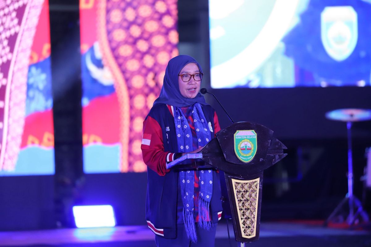 Menteri Pendayagunaan Aparatur Negara dan Reformasi Birokrasi (PANRB) Rini Widyantini secara resmi menutup Pekan Olahraga Nasional (Pornas) Korpri XVII 2025 yang diselenggarakan di Palembang, Sumatera Selatan, Sabtu (11/10/2025).