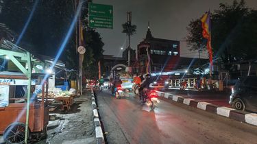 Lapak Pedagang di Pinggir Jalan Palmerah Ditertibkan Jelang Kunjungan Prabowo