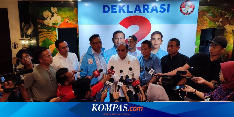 Relawan Sudulur Jokowi yang Diketuai Wamendes Deklarasi Dukungan untuk Prabowo-Gibran