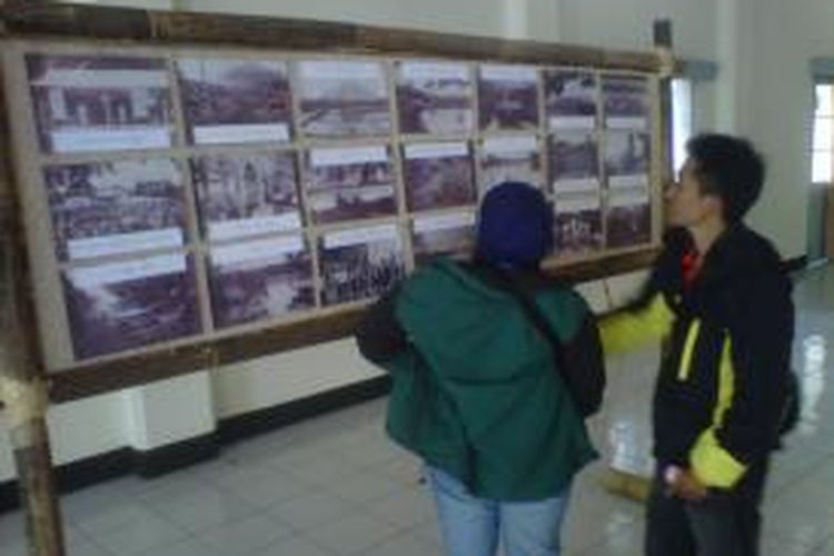 Pameran foto Garut Tempo Dulu di aula kantor Bakorwil IV Jabar di Garut, Sabtu (17/8/2013) siang.
