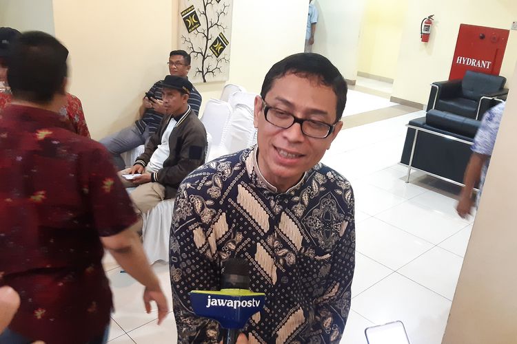 Calon Wakil Gubernur DKI Jakarta Nurmansyah Lubis di kantor DPP PKS, Jakarta, Senin (20/1/2020).
