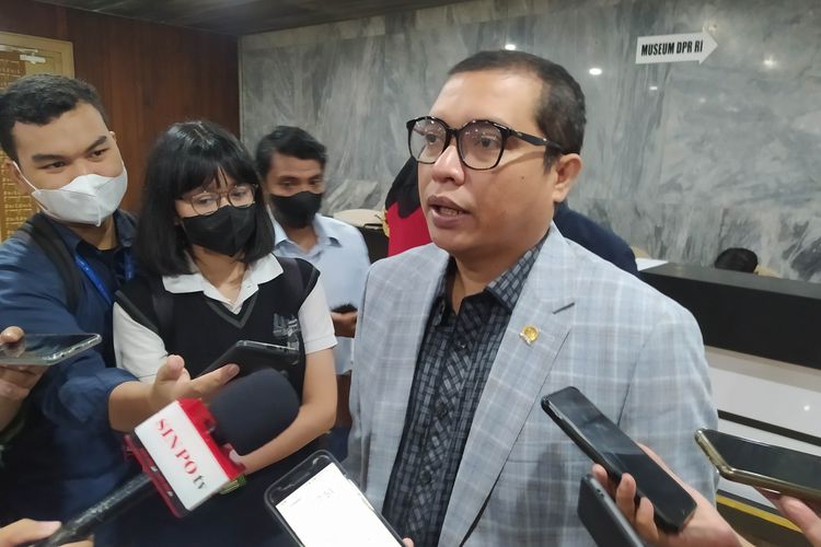 Ketua DPP PPP dan Wakil Ketua Badan Legislatif (Baleg) DPR RI Achmad Baidowi saat ditemui di Gedung DPR RI, Senayan, Selasa (13/7/2022). 