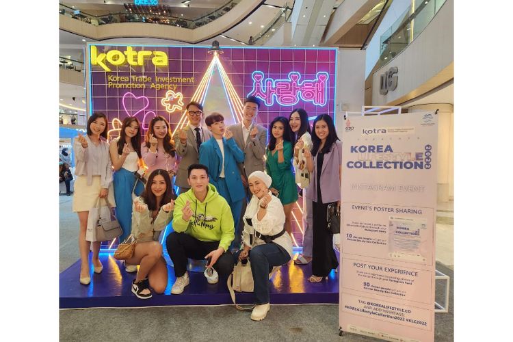 Korea Trade and Investment Promotion Agency (KOTRA) Surabaya menggelar KOREA Lifestyle Collection 2022 di Atrium Tunjungan Plaza, Surabaya, Jawa Timur, mulai Kamis (13/10/2022) hingga Minggu (16/10/2022) 
