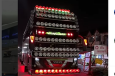  Intip Modifikasi Bus Thailand, Banyak Lampu Mirip Pasar Malam