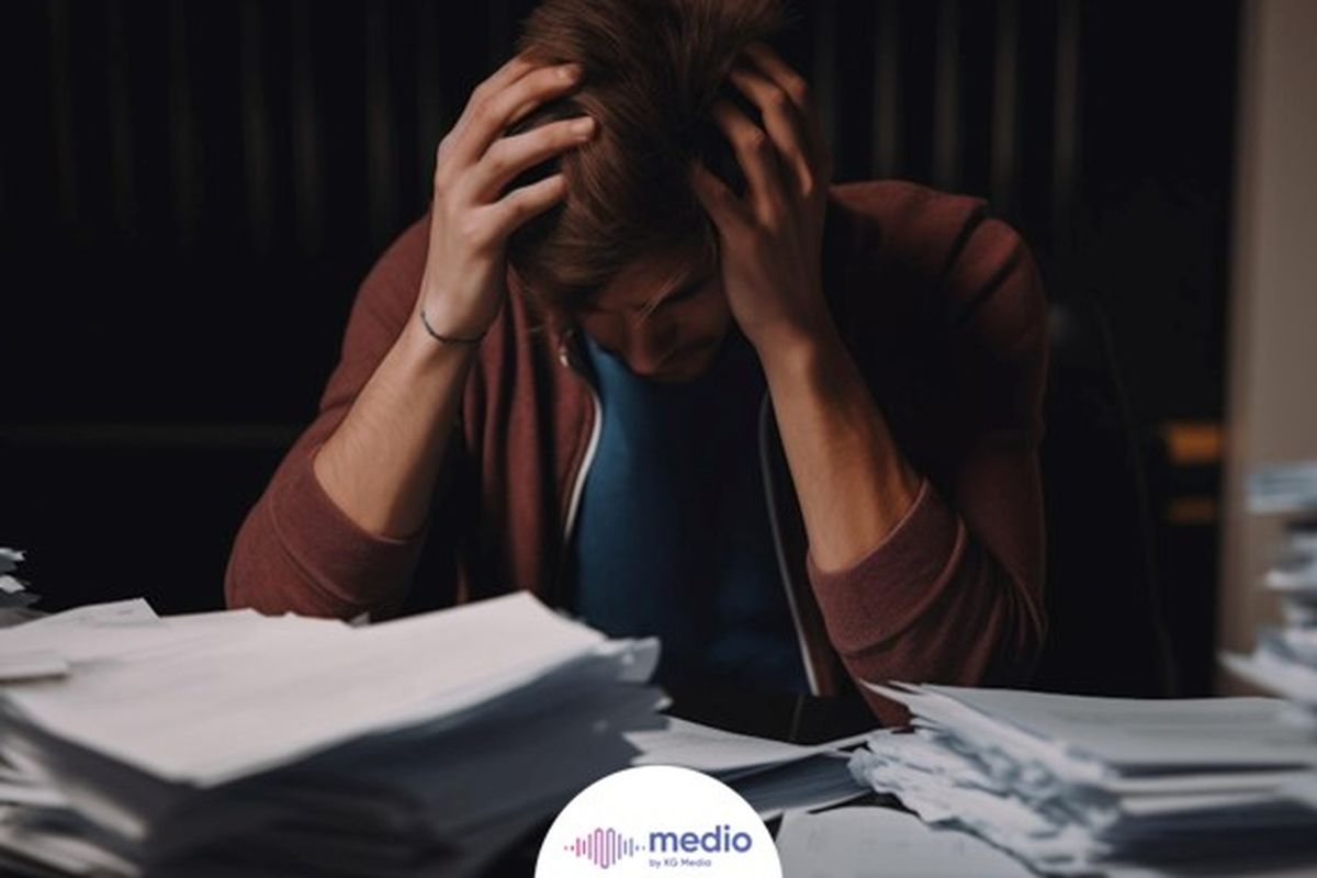 Kondisi burnout yang disebabkan stres berkepanjangan bisa memengaruhi kinerja dan kualitas pekerjaan.