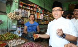 Sidak Ke Pasar Blambangan, Bupati Anas Puji Pemerintah Pusat