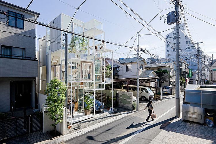 Transparent House in Japan