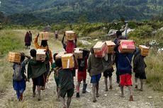 Tangani Kekeringan Papua Tengah: Kirim Bantuan hingga Bangun Lumbung Pangan dan Jalan