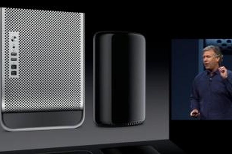 Apple memperkenalkan desain baru Mac Pro di ajang WWDC 2013