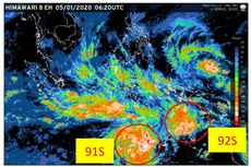 2 Bibit Siklon Tropis Terdeteksi, Ini Dampaknya terhadap Cuaca Indonesia