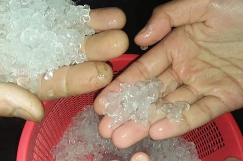 Hujan Es di Kecamatan Sekincau Lampung, Ini Penjelasan BMKG