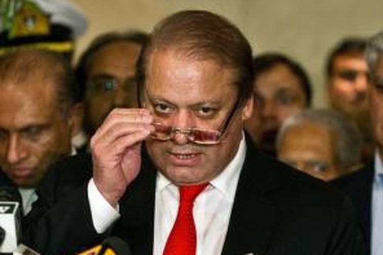 Perdana Menteri Pakistan, Nawaz Sharif.