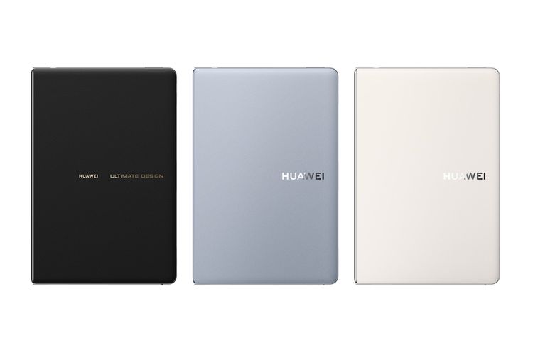 Varian warna laptop lipat Huawei MateBook Fold Ultimate Design.