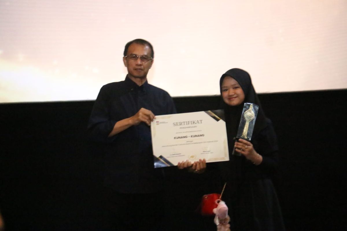 Aqila Nayyara Zakee Anwar memenangi dua kategori Balikpapan Film Festival (BFF) 2024 yakni Manuntung Borneo Cultural Awards dan Trailer Favorit