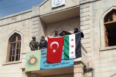 Erdogan Umumkan Afrin Berhasil Direbut dari Milisi Kurdi Suriah