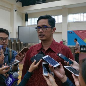 Juru bicara Komisi Pemberantasan Korupsi (KPK) Febri Diansyah